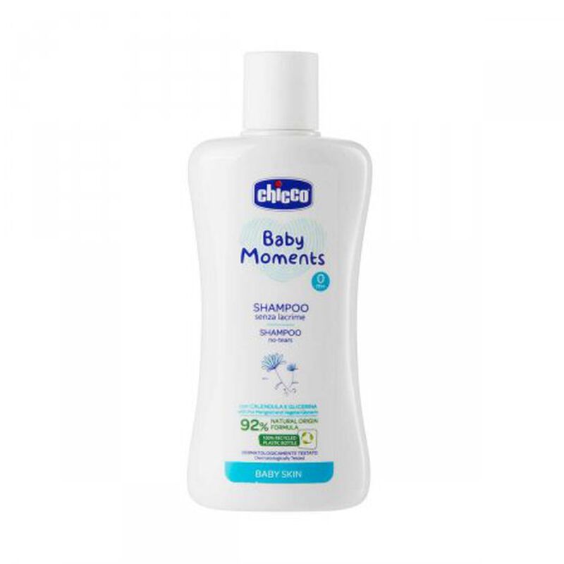 SHAMPOO BABY MOMENTS CHICCO 200ML                                                                    image number null