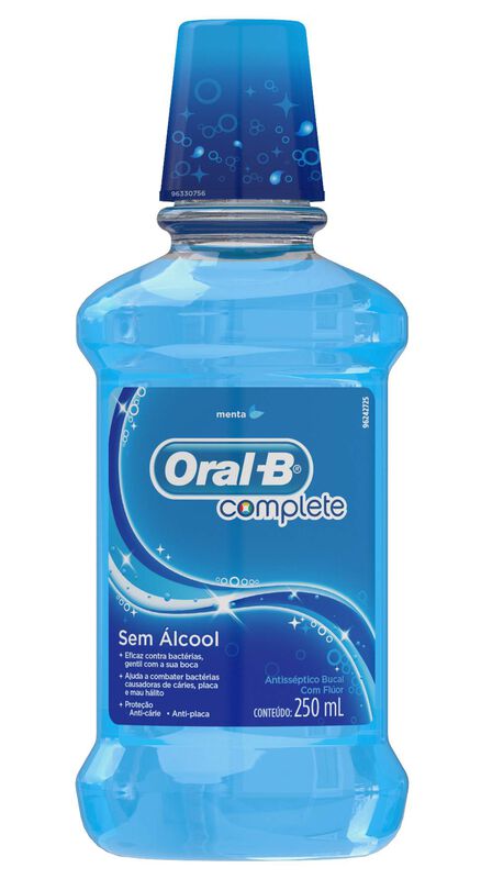 ANTISSÉPTICO BUCAL ORAL-B COMPLETE MENTA 250ML                                                       image number null