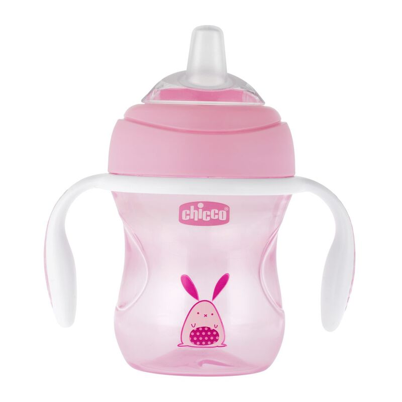COPO TRANSITION CUP MENINA 4M+ CHICCO 200ML                                                          image number null