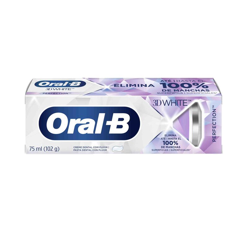 CREME DENTAL ORAL-B 3D WHITE PERFECTION                                                              image number null