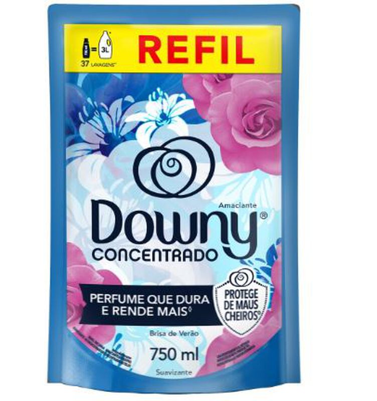 AMACIANTE DOWNY BRISA DE VERAO REFIL 750ML                                                           image number null