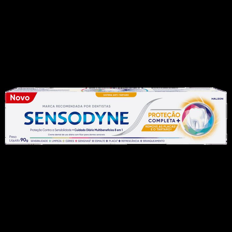 SENSODYNE PROTEÇÃO COMPLETA ANTITÁRTARO 90G                                                          image number null