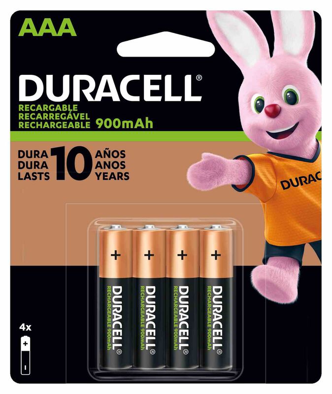 PILHA DURACELL RECARREGÁVEL PALITO AAA COM 2 UNIDADES                                                image number null