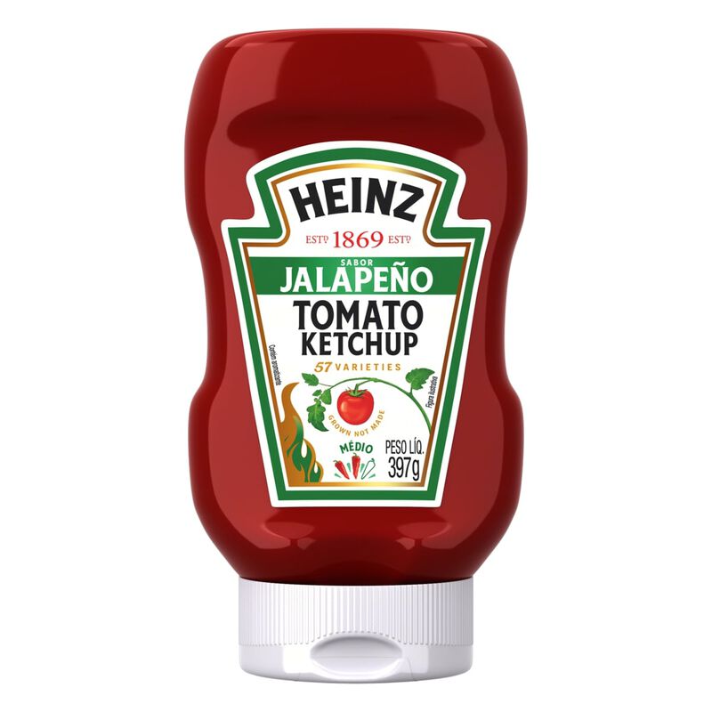 KETCHUP JALAPENO HEINZ 397G                                                                          image number null