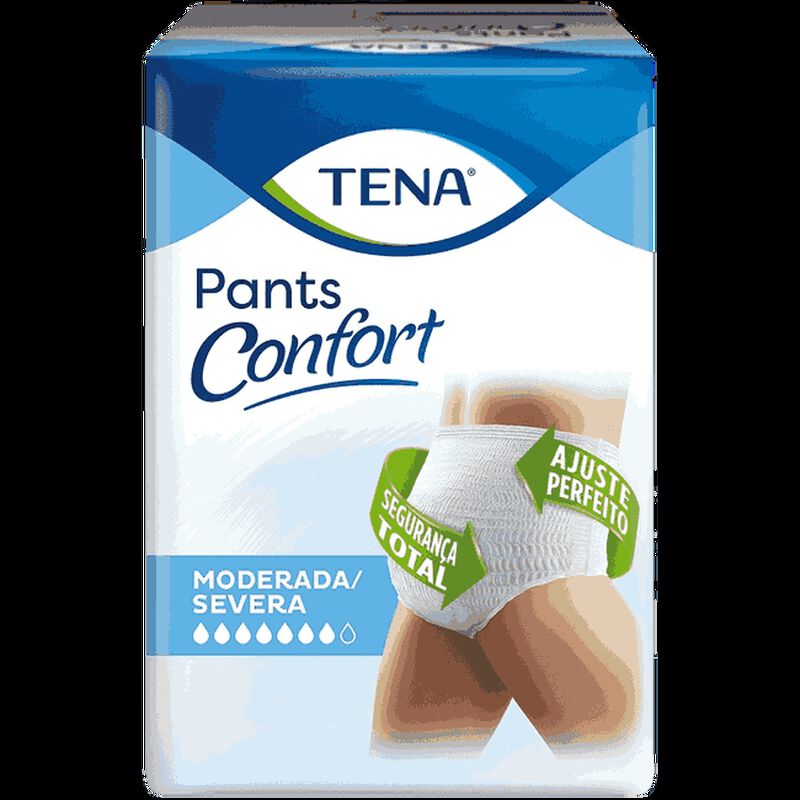 ROUPA ÍNTIMA TENA PANTS ULTRA CONFORT G/EG COM 8 UNIDADES                                            image number null