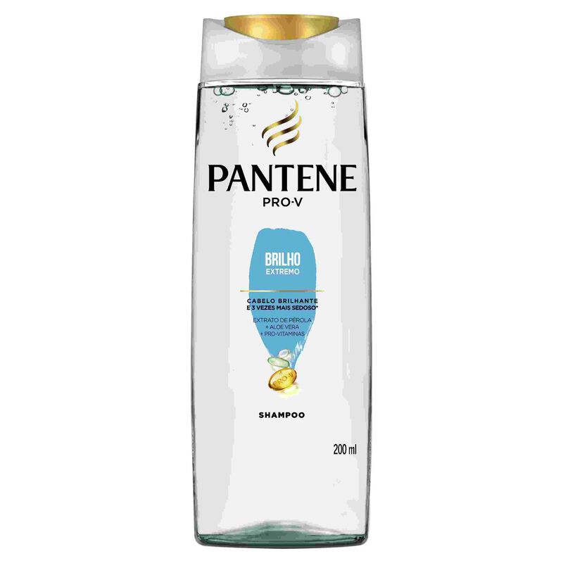 SHAMPOO PANTENE BRILHO EXTREMO LEVE 200 PAGUE 175ML                                                  image number null