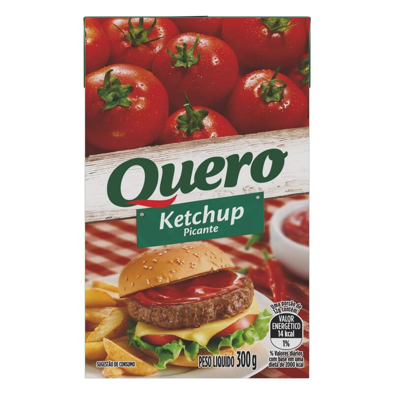 KETCHUP PICANTE QUERO 300G                                                                           image number null
