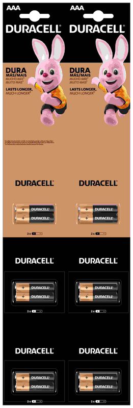 PILHA DURACELL PALITO AAA DTL COM 2 UNIDADES                                                         image number null
