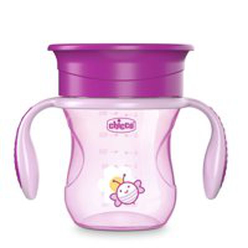 COPO PERFECT CUP 360 MENINA 12M+ CHICCO 200ML                                                        image number null
