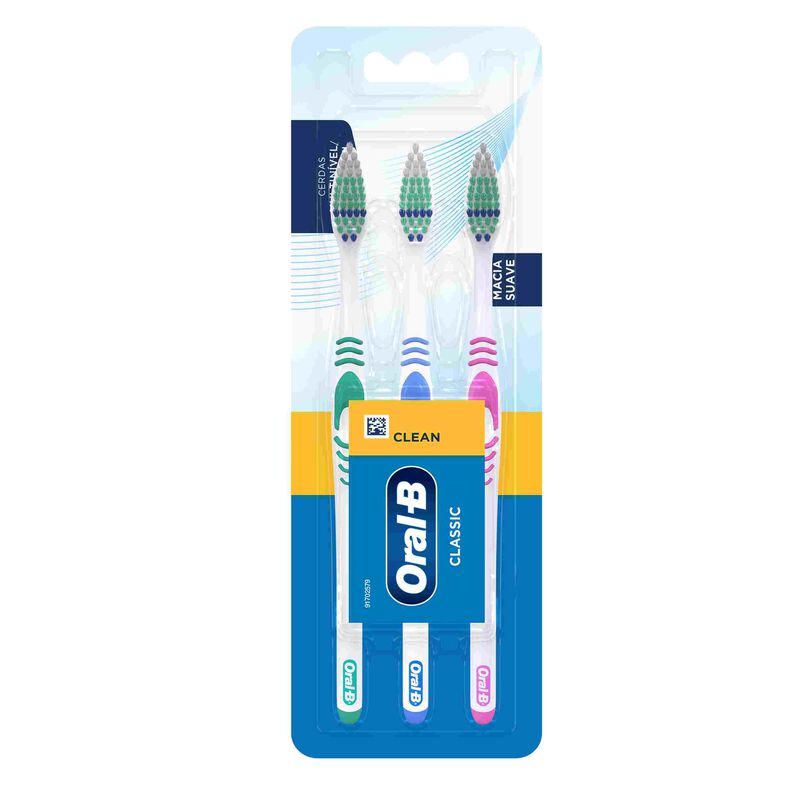 ESCOVA ORAL-B CLASSIC 40 MACIA LEVE 3 PAGUE 2                                                        image number null