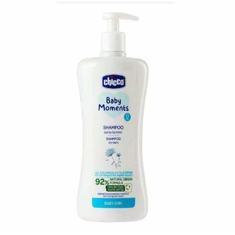 SHAMPOO BABY MOMENTS CHICCO 500ML                                                                    image number null