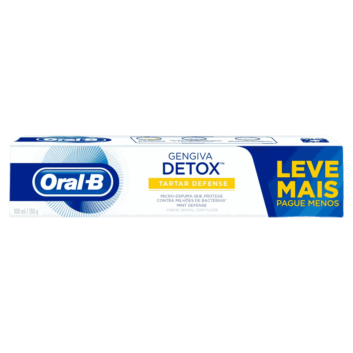 CR.ORAL-B GENGIVA DETOX TARTAR DEFENSE 130GR LVPG                                                   