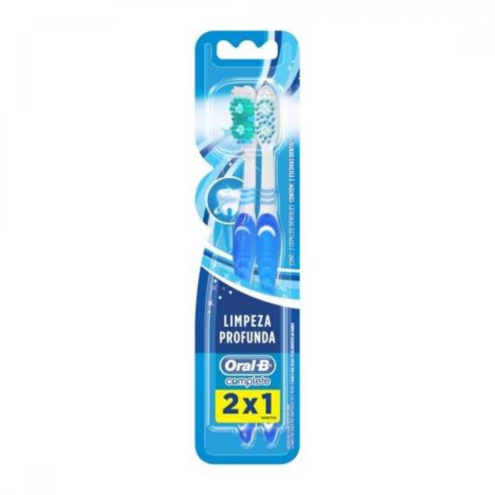 ESCOVA ORAL-B COMPLETE 40 MACIA LEVE 2 PAGUE 1                                                      