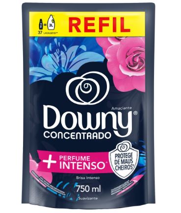 AMACIANTE DOWNY BRISA INTENSO REFIL 750ML                                                           