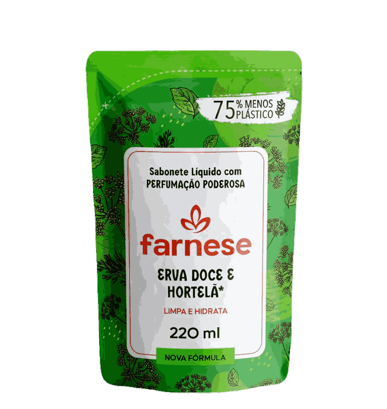 SAB.LIQ.FARNESE ERVA DOCE E HORTELA REFIL 220ML                                                      image number null