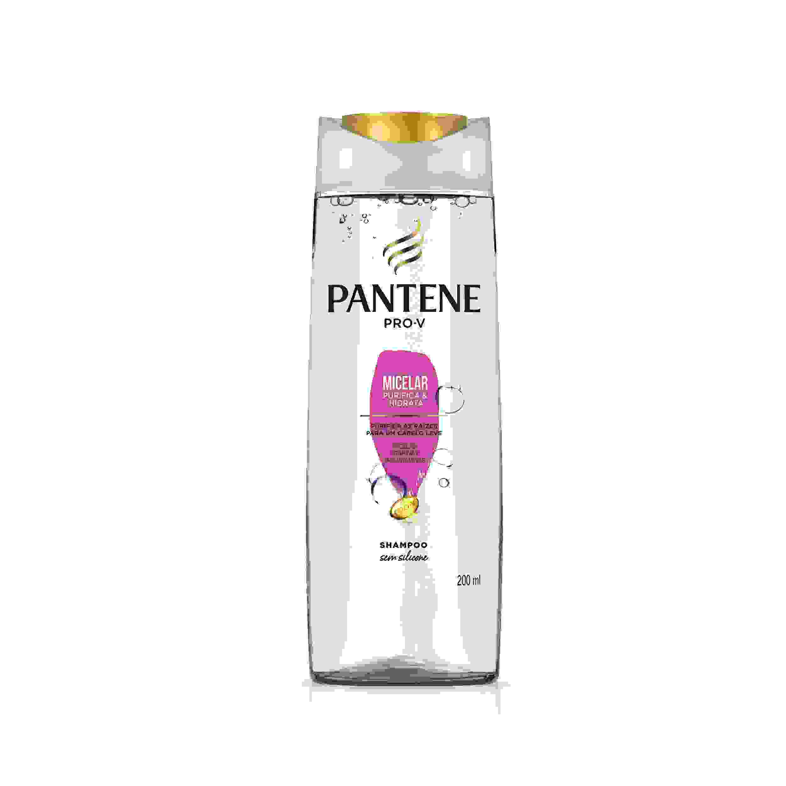 SHAMPOO PANTENE MICELAR LEVE 200 PAGUE 175ML                                                         image number null