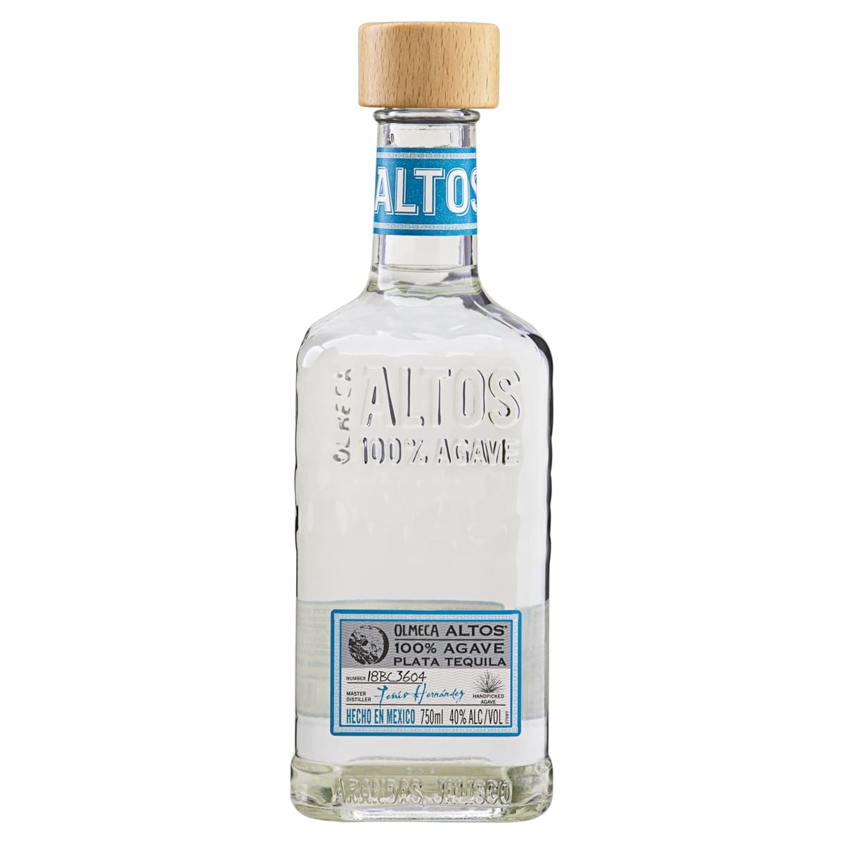 TEQUILA OLMECA ALTOS PLATA 750ML                                                                    