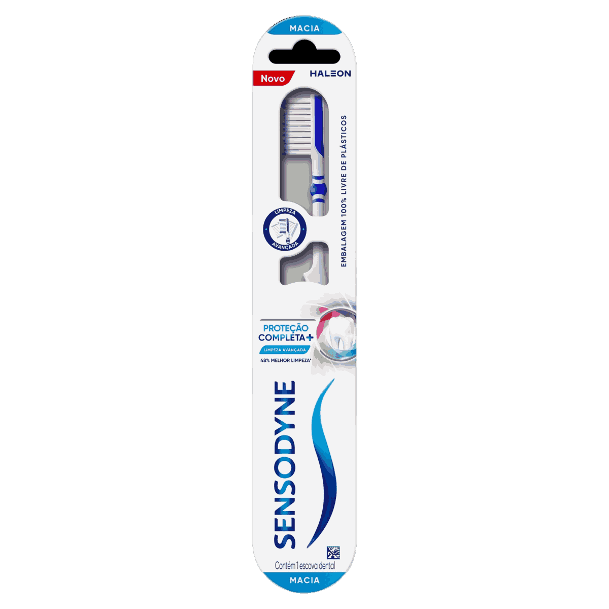 ESCOVA DENTAL MACIA SENSODYNE PROTEÇÃO COMPLETA +                                                   