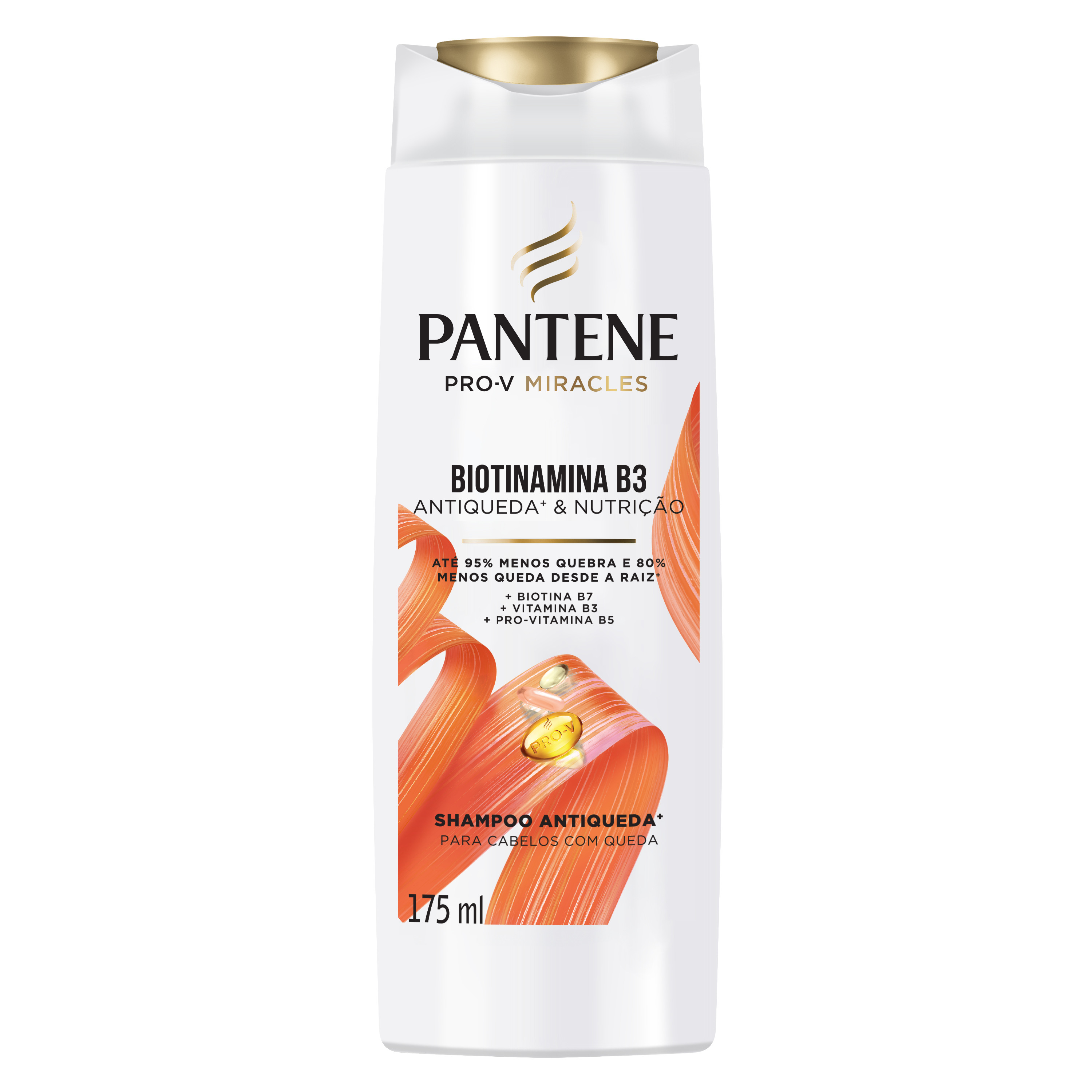 SHAMPOO PANTENE BIOTINAMINA B3 175ML                                                                