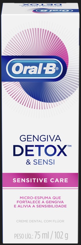 CREME ORAL-B GENGIVA DETOX SENSITIVE 102G                                                           