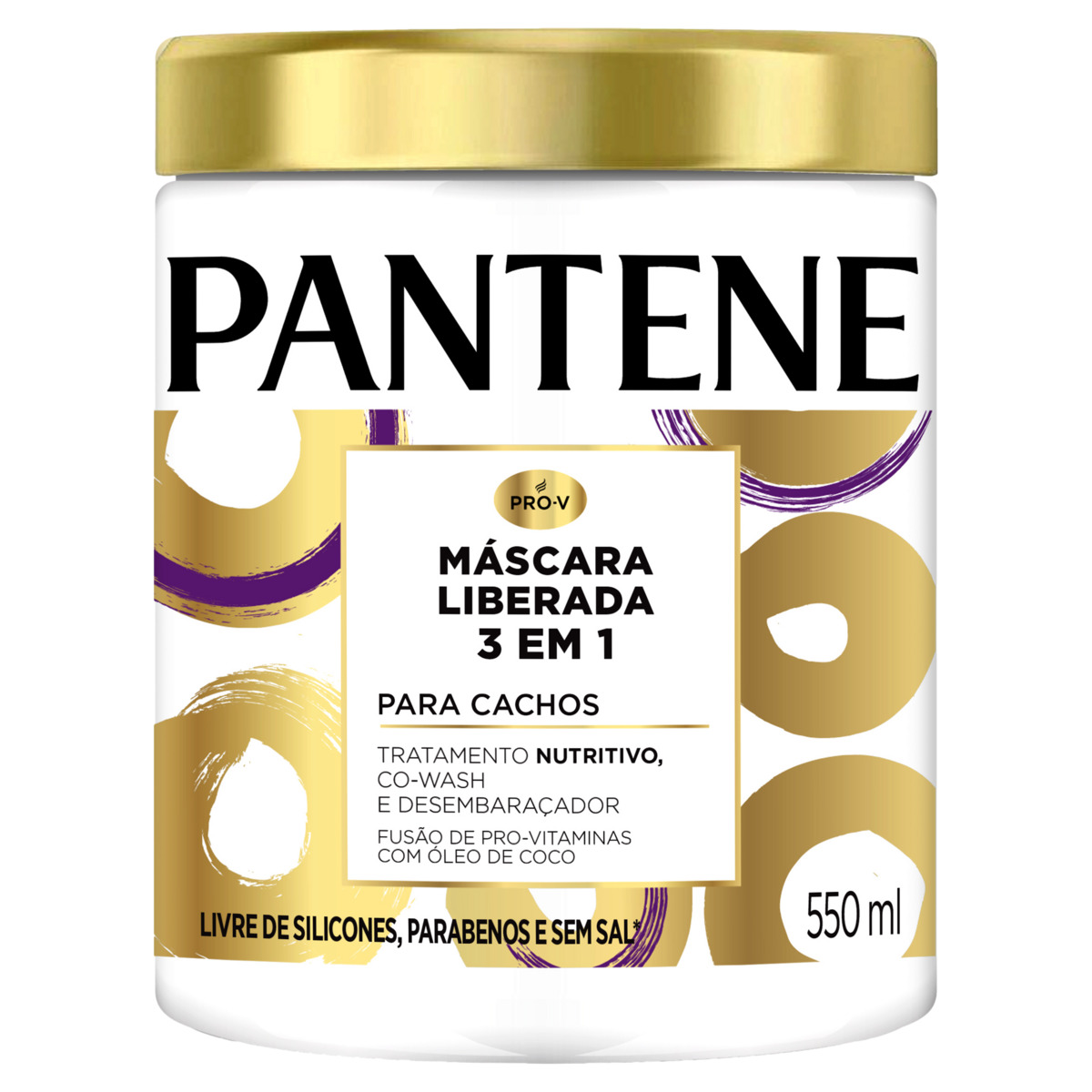 MASCARA LIBERADA PANTENE 3 EM 1 550ML                                                               