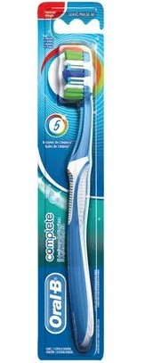 ESCOVA ORAL-B COMPLETE 5X AÇÕES DE LIMPEZA 40 MACIA                                                 