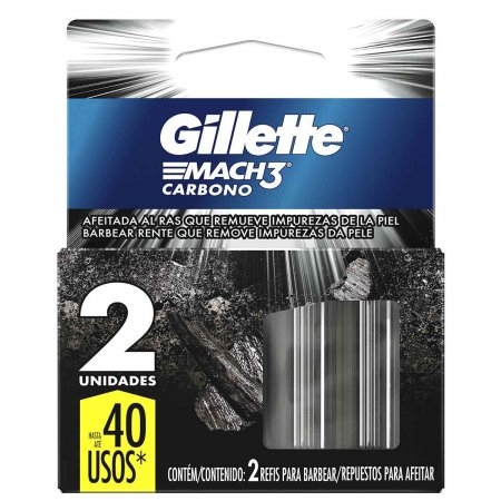 CG.MACH3 CARBONO GILLETTE C/2                                                                       