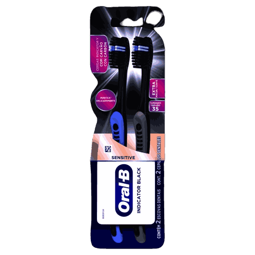 ESC.ORAL-B INDICATOR BLACK SENSITIVE C/2UN                                                          