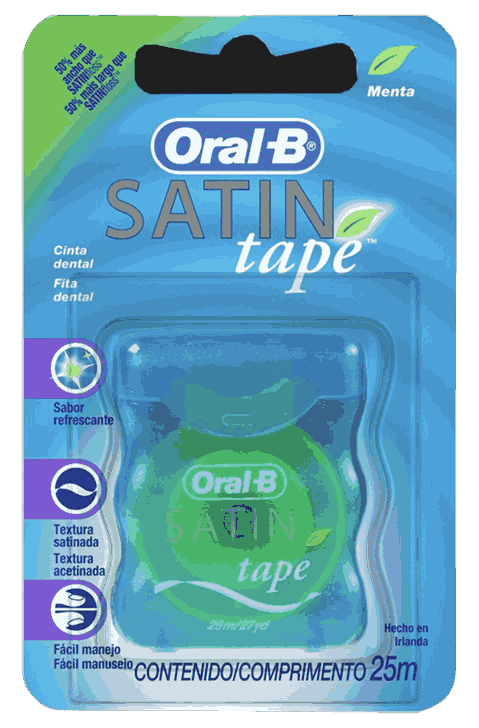 FITA ORAL-B SATIN TAPE 25 METROS                                                                     image number null