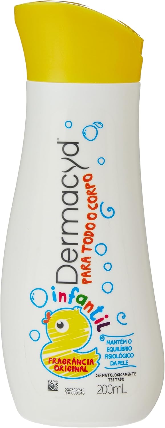 SABONETE LIQUIDO INFANTIL DERMACYD 200ML                                                            