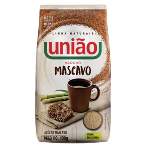 ACUCAR UNIAO MASCAVO 400GR                                                                          