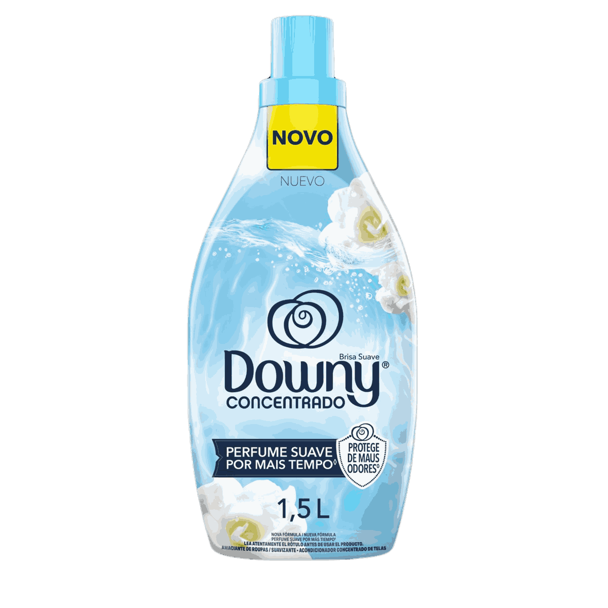 Amaciante de Roupa Concentrado Brisa Suave Downy Frasco 1,5l                                        