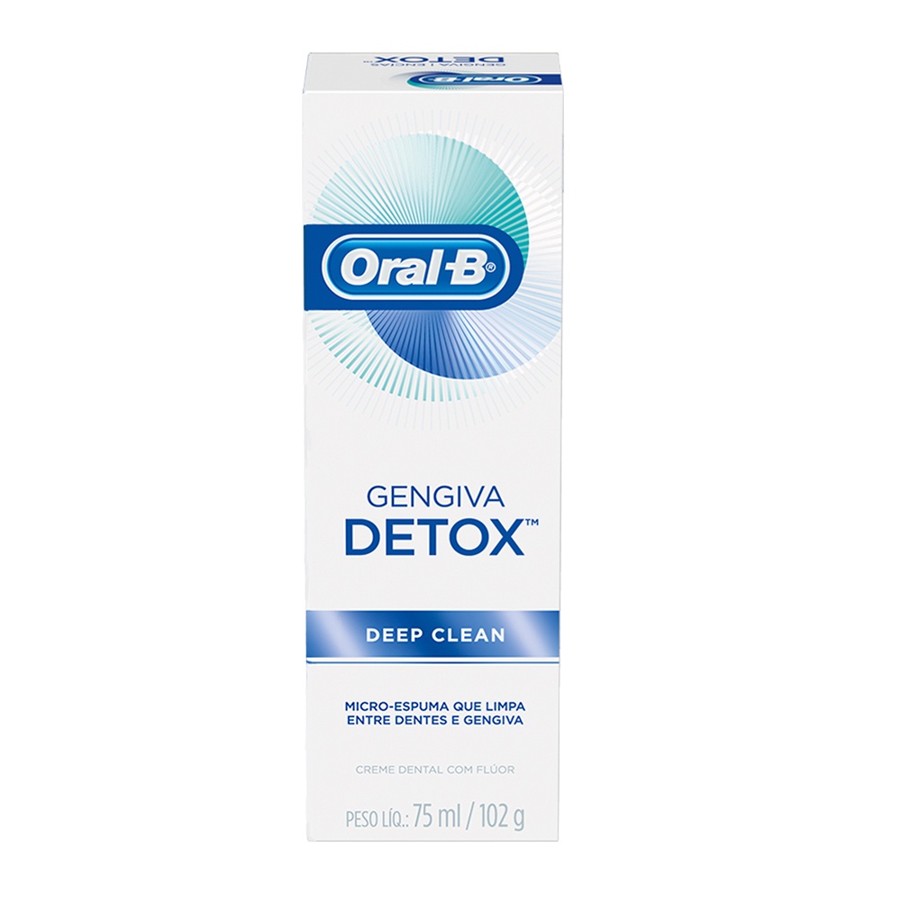 CREME ORAL-B DETOX DEEP CLEAN 102G                                                                   image number null