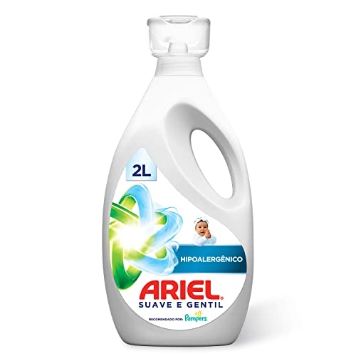 DETERGENTE LÍQUIDO ARIEL CONCENTRADO SENSITIVE 2 LITROS                                              image number null
