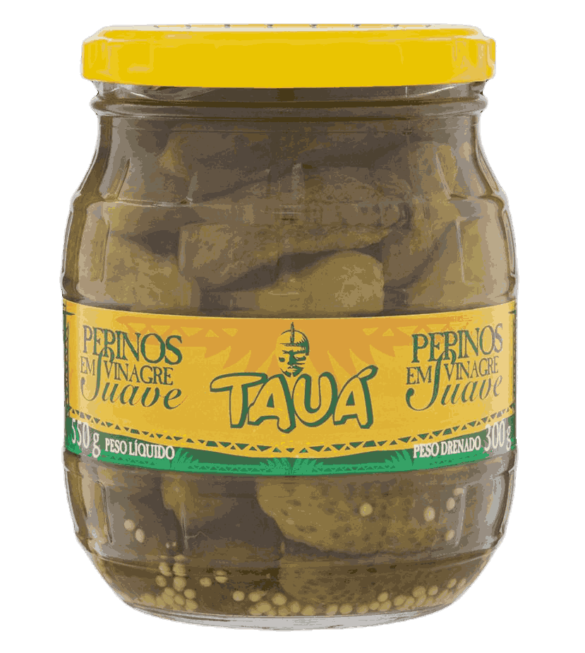 PEPINOS EM CONSERVA TAUA HEMMER VD 300GR                                                            