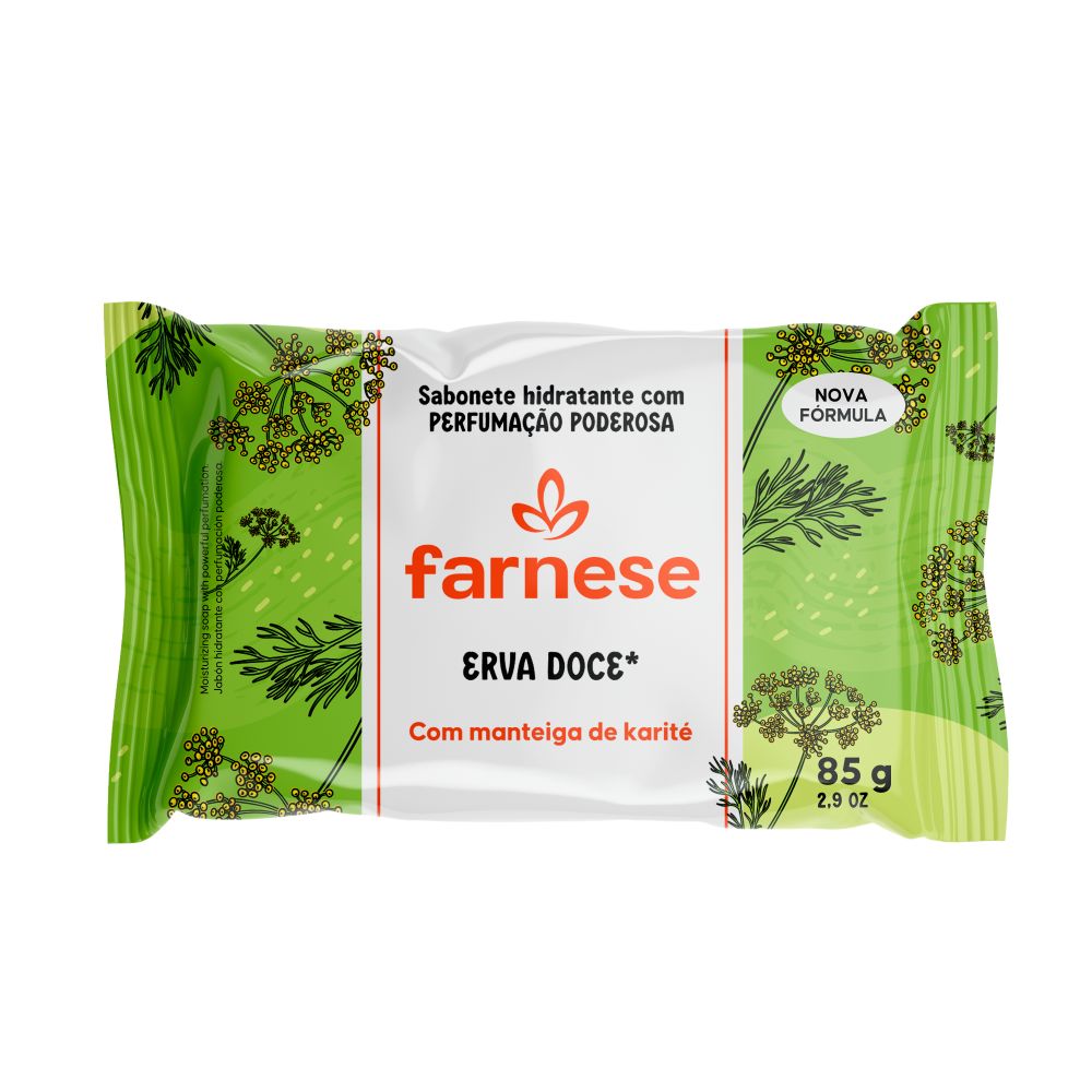 SABONETE FARNESE ERVA DOCE 85GR                                                                     