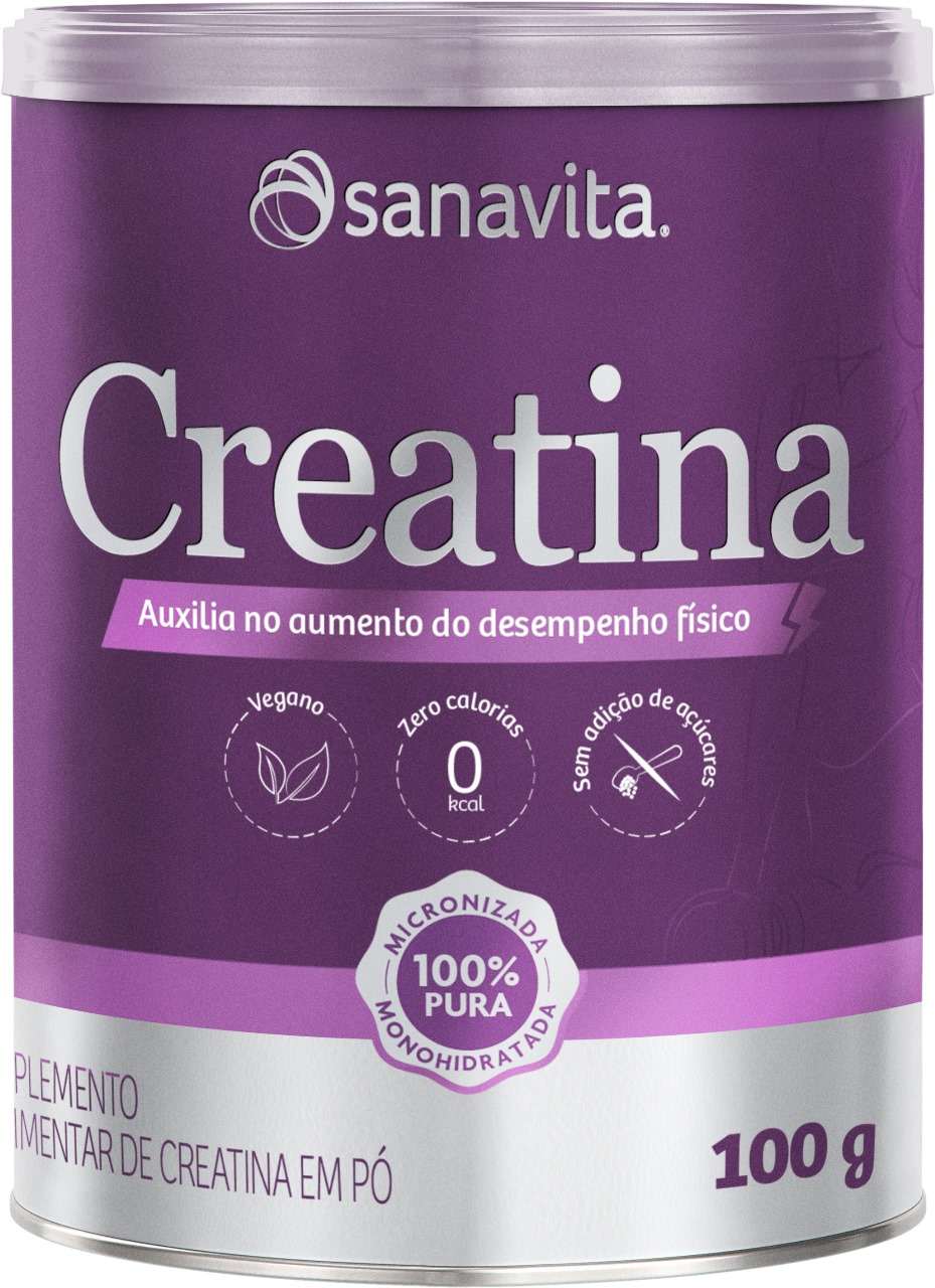 SUPLEMENTO ALIMENTAR CREATINA SANAVITA 100G                                                         