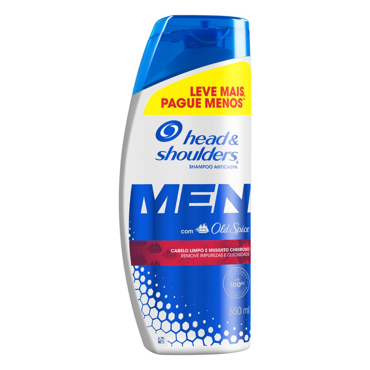 SH.HEAD & SHOULDERS MEN COM OLD SPICE 650ML LMPM                                                    