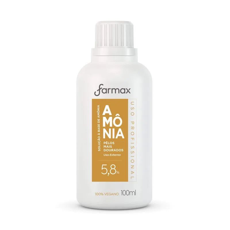 SOLUCAO DE AMONIA FARMAX 100ML                                                                      