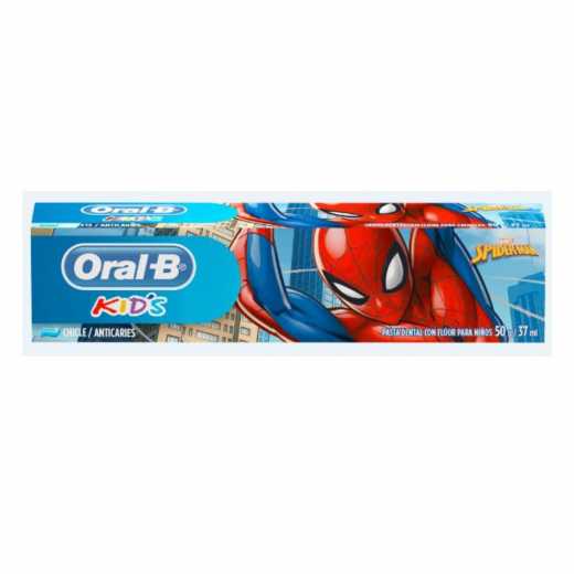 CREME DENTAL ORAL B KIDS SPIDERMAN 50G                                                              