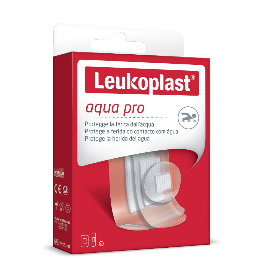 CURATIVOS VARIADOS AQUA PRO LEUKOPLAST COM 20 UNIDADES                                              