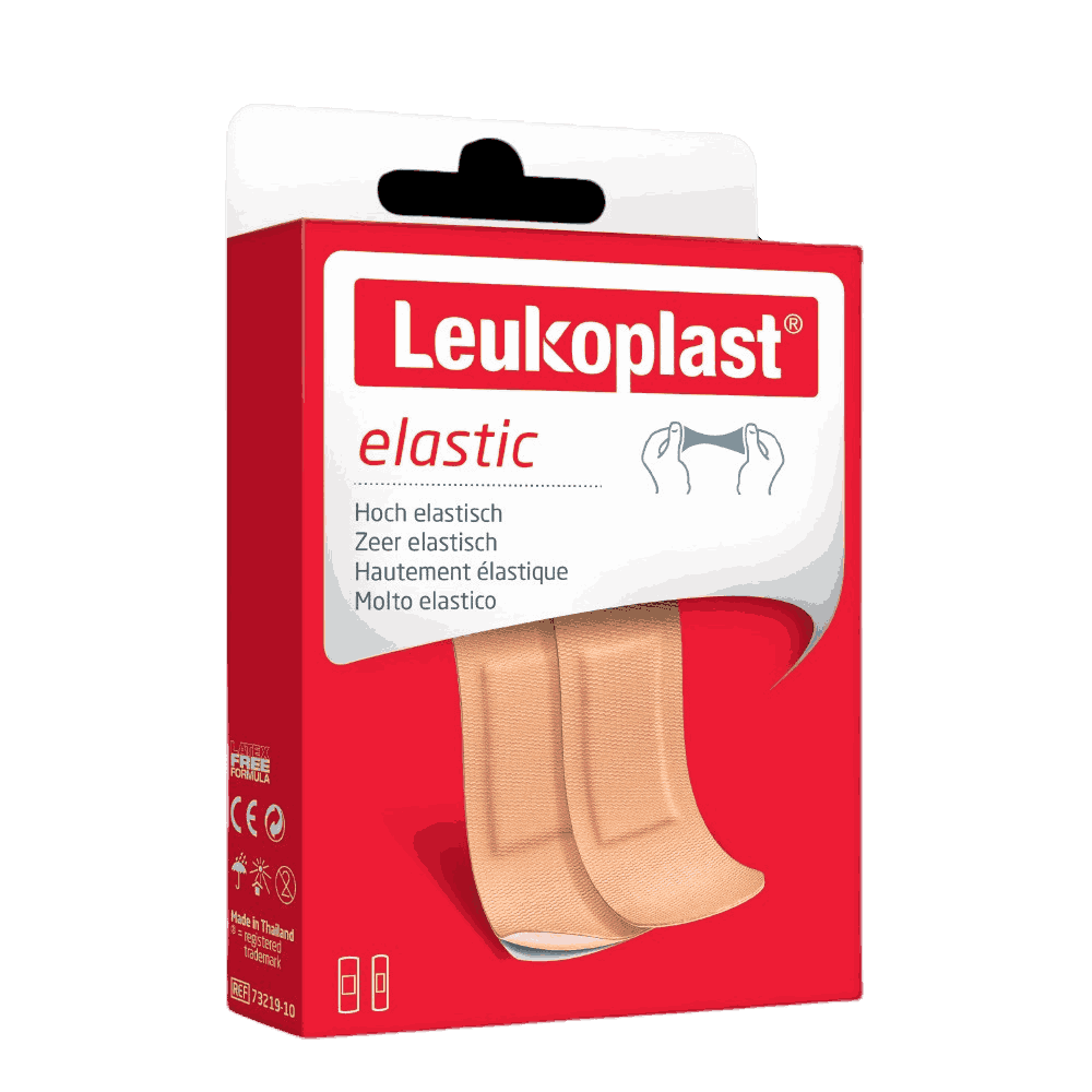 CURATIVOS VARIADOS ELASTIC LEUKOPLAST COM 40 UNIDADES                                                image number null