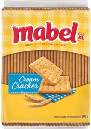 BISCOITO MABEL CREAM CRACKER 300G                                                                    image number null