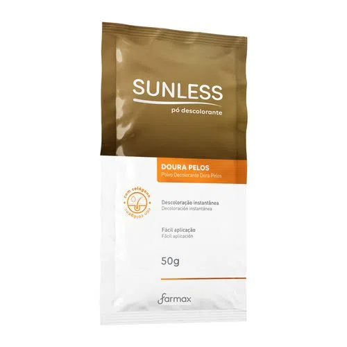 PO DESCOLORANTE SUNLESS DOURA PELOS 50G                                                             