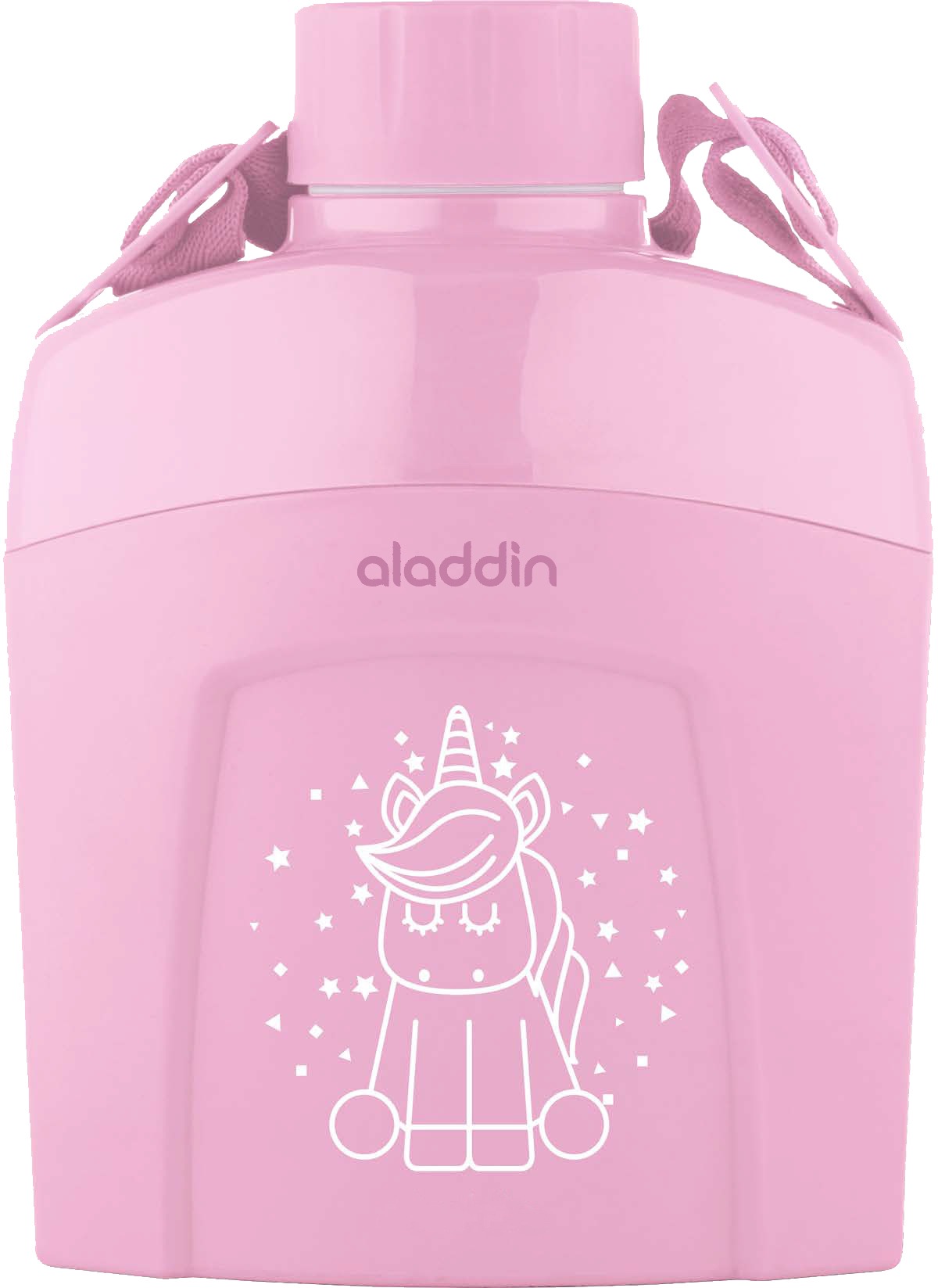 CANTIL TÉRMICO ALADDIN TEEN ROSA 600ML                                                              