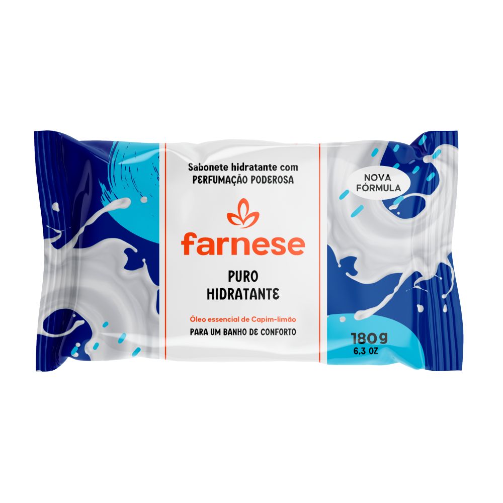 SABONETE FARNESE PURO HIDRATANTE 180GR                                                              