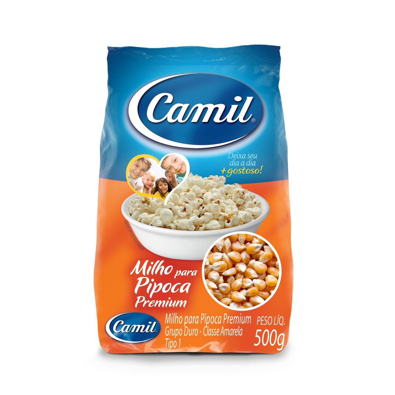 MILHO DE PIPOCA CAMIL 500GR                                                                         