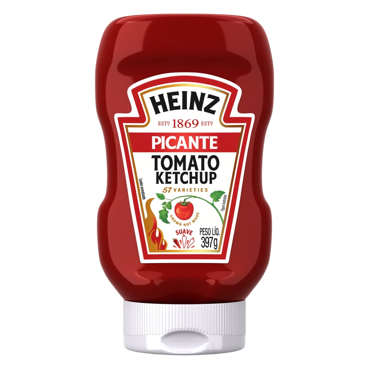 KETCHUP PICANTE HEINZ 397G                                                                          