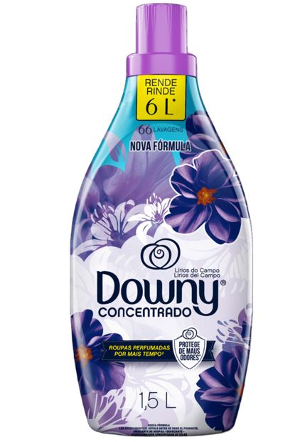 AMACIANTE DOWNY LIRIOS DO CAMPO 1500ML                                                              