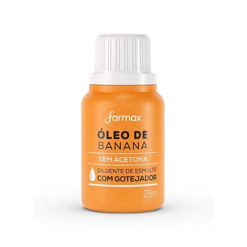 OLEO DE BANANA S/ACETONA FARMAX 28ML                                                                